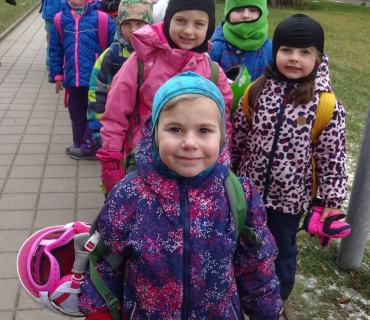 Lyžařská školička - 1. den 6.2.2023