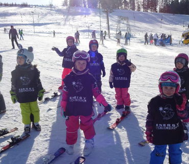 Lyžařská školička - 1. den 6.2.2023