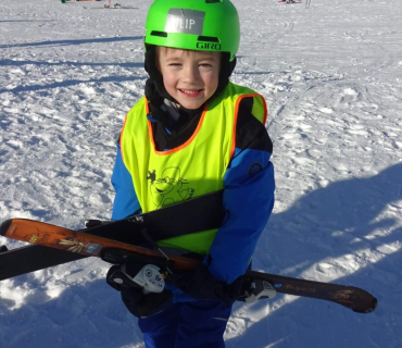 Lyžařská školička - 1. den 6.2.2023