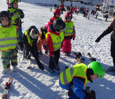 Lyžařská školička - 1. den 6.2.2023