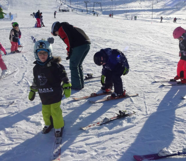 Lyžařská školička - 1. den 6.2.2023
