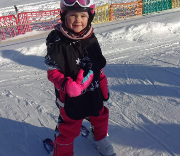 Lyžařská školička - 1. den 6.2.2023