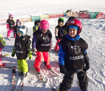 Lyžařská školička - 1. den 6.2.2023