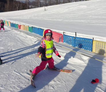 Lyžařská školička - 1. den 6.2.2023