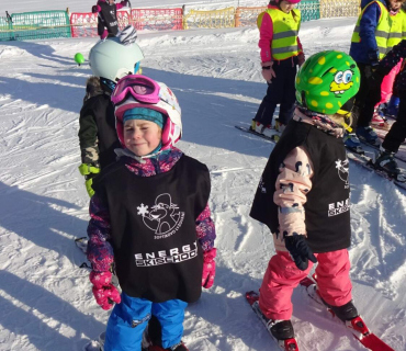 Lyžařská školička - 1. den 6.2.2023