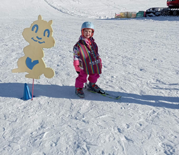 Lyžařská školička - 1. den 6.2.2023