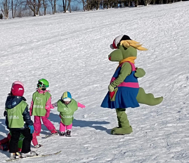 Lyžařská školička - 1. den 6.2.2023