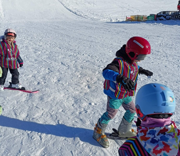 Lyžařská školička - 1. den 6.2.2023