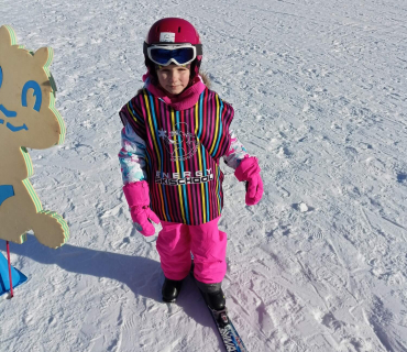 Lyžařská školička - 1. den 6.2.2023