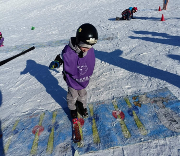 Lyžařská školička - 1. den 6.2.2023