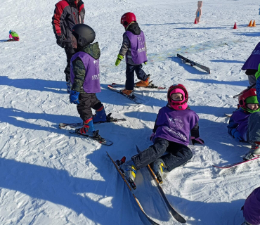Lyžařská školička - 1. den 6.2.2023