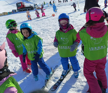 Lyžařská školička - 1. den 6.2.2023