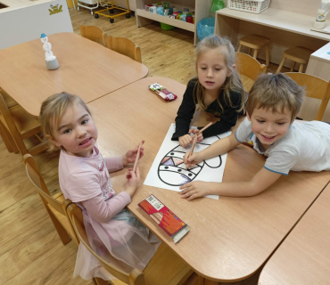 Hvězdičky - únorové hrátky