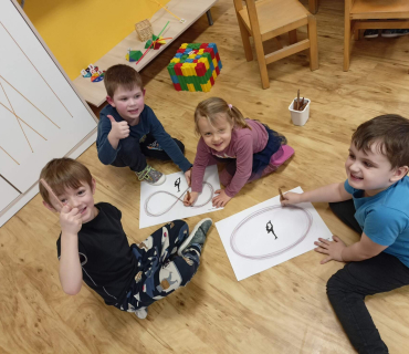 Hvězdičky - únorové hrátky