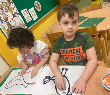 Hvězdičky - téma: ptáci v zimě