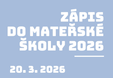 Zápis do mateřské školy 
