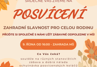 Posvícení v MŠ - náhradní termín
